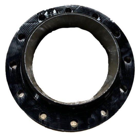 Raised Face Flange, 12 in, Weld Neck, 19 in OD, 12 Bolt Holes, 150 lb, Carbon Steel, Buy American