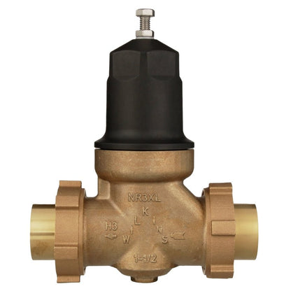Pressure Reducing Valve, 1-1/2 in, Union FNPT x Union C, Bronze