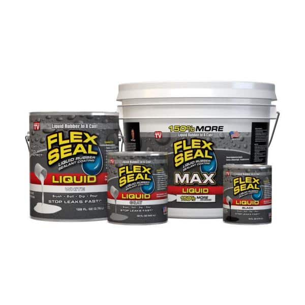 Flex Seal Liquid Black 32 Oz. Liquid Rubber Sealant Coating