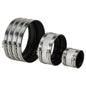 Reducing Coupling, 2 x 1-1/2 in, No Hub, Stainless Steel