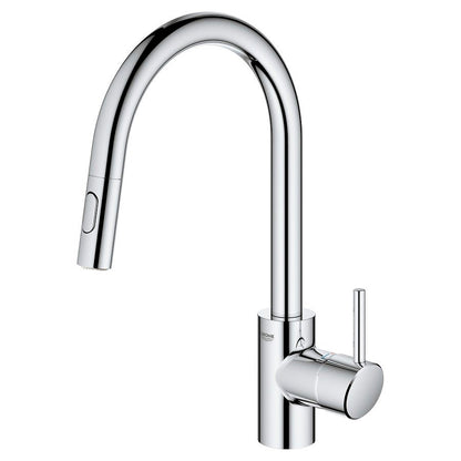 Concetto™ Kitchen Faucet, Deck Mount, ADA, 1 Lever Handle, 1-Hole, Chrome