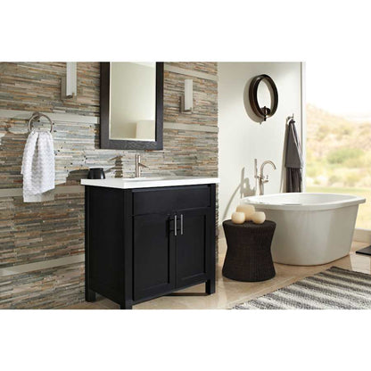 Trinsic Floor Mounted Tub Filler with Integrated Diverter and Hand Shower - Less Rough In