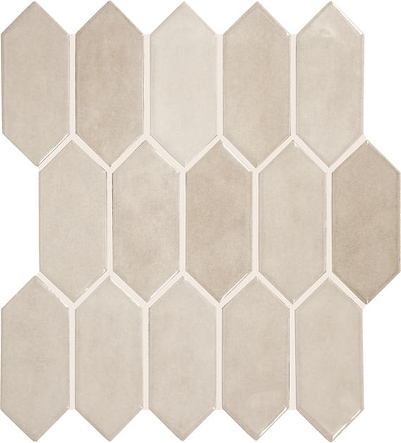 Studio Haven Almond Picket 2X5 Glossy
