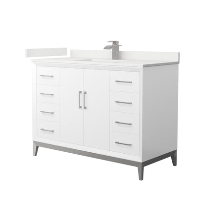 Amici Single Bathroom Vanity - 48W x 35.25H x 22D
