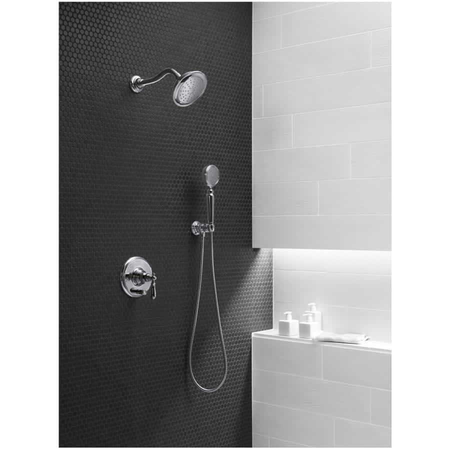 Artifacts 1.75 GPM Single Function Shower Head with MasterClean Sprayface and Katalyst Air-Induction Technology