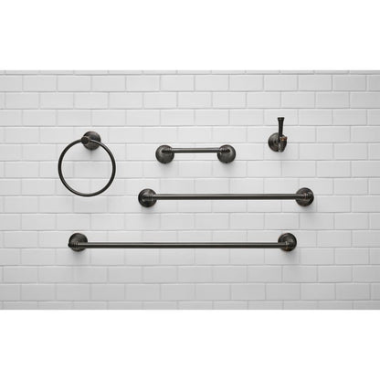 Delancey Wall Mounted Pivoting Toilet Paper Holder