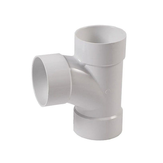 Sanitary Tee, 3 in, Hub Type I PVC