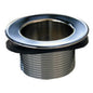 Ips Bath Shoe Strainer, Polished Chrome