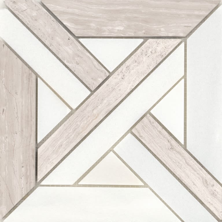 ALLURO CASTLE CREAM 9X9