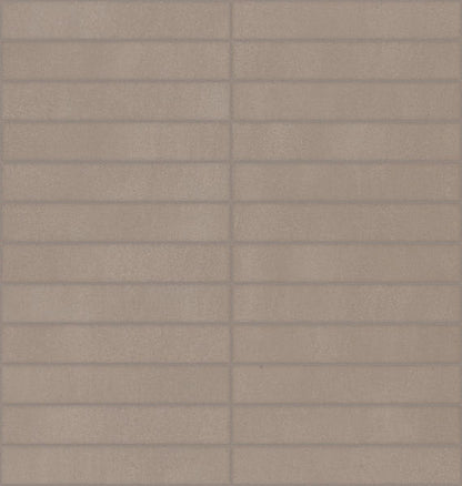 Synchronic Taupe Straight Joint 1X6 Matte