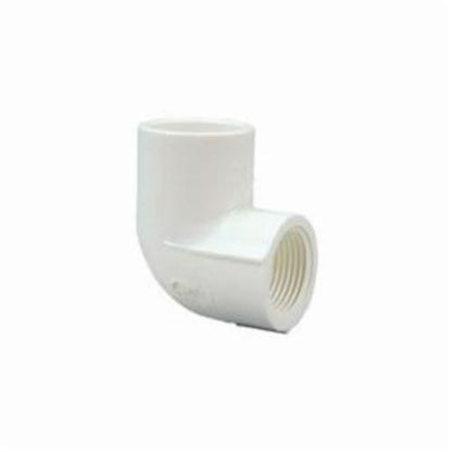 90 deg Elbow, 1-1/4 in, Socket x FNPT, SCH 40/STD, PVC