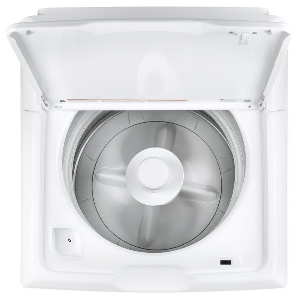 GE 3.8cf Top Ld Washer 10 Cycl 4 Lvl Wht