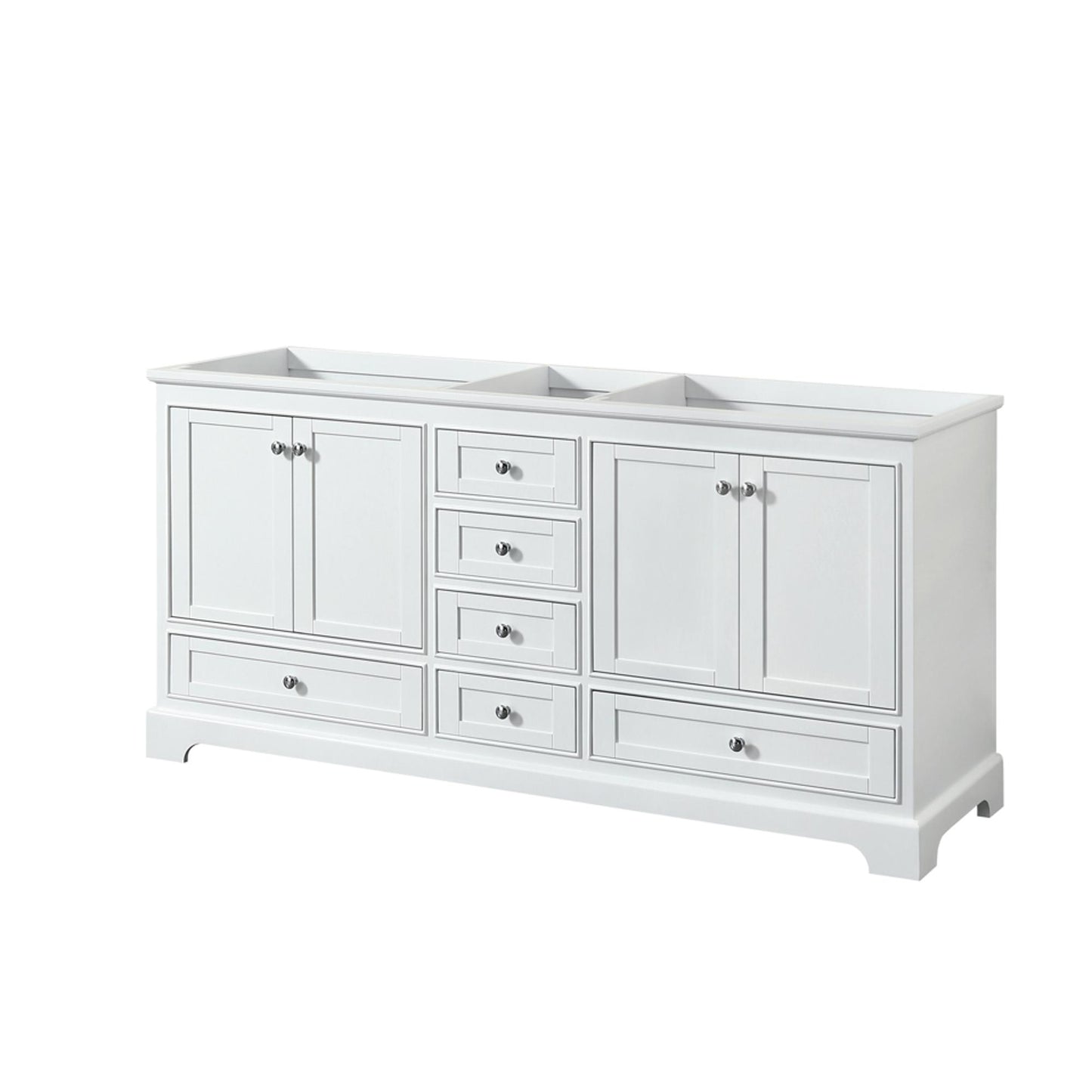 Deborah Double Bathroom Vanity - 71W x 34.25H x 21.5D