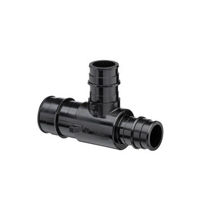 Tee, 1 x 3/4 x 3/4 in, Expansion PEX, Poly