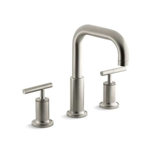 Purist® Tub Faucet Trim, ADA, Deck Mount, Vibrant Brushed Nickel