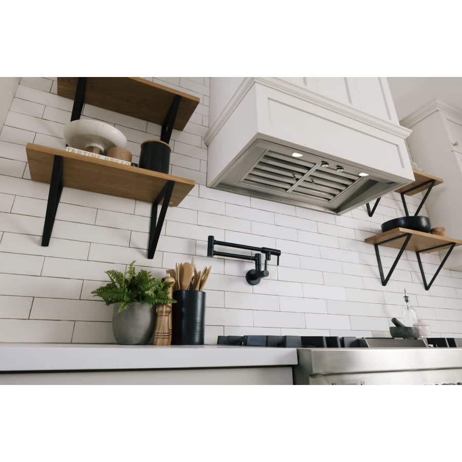 5.5 GPM Wall Mounted Double Handle Pot Filler