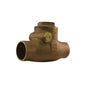 Swing Check Valve, 1 in, C, Bronze