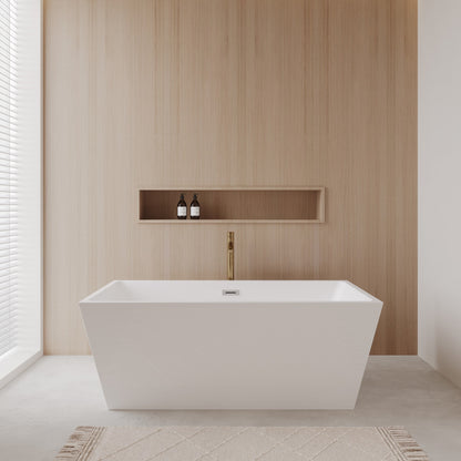 Sara Freestanding Bathtub - 63W x 23.5H x 31.5D