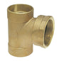 DWV Sanitary Tee, 2 x 1-1/2 in, C x C x FNPT, Copper