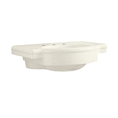 Retrospect 27" Fireclay Pedestal Sink Only - Less Pedestal