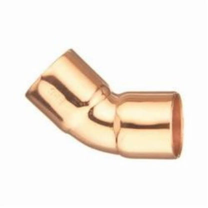 45 deg Elbow, 1-1/2 in, C, Copper