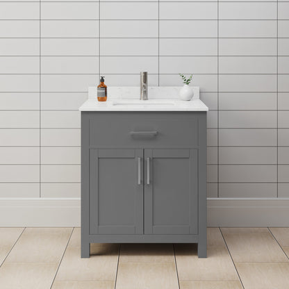 Beckett Single Bathroom Vanity - 30W x 35H x 22D