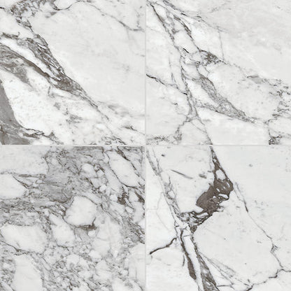 Marble Attache Lavish Pearl Arabesque Rectangle 24X48 Satin