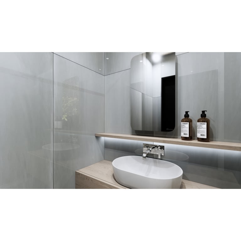 MIMICA MIRROR SILVER GL 18X35