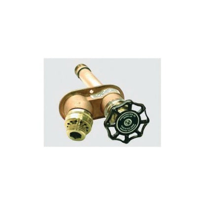 Hose Bibb, 1/2 in Inlet, FNPT, Rough Brass
