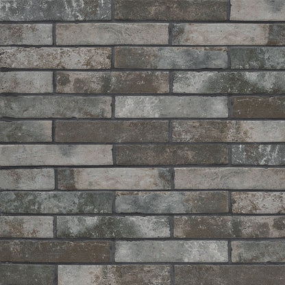 Brickstone Charcoal Brick Wall Tile
