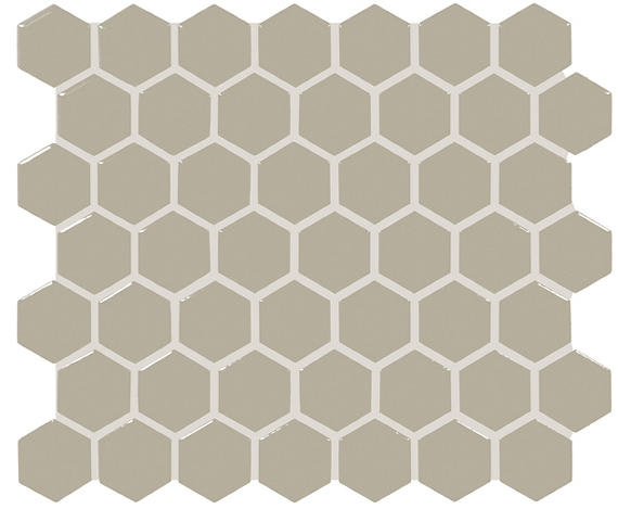Color Wheel Mosaic Matte Architectural Gray Herringbone 1X3 Matte