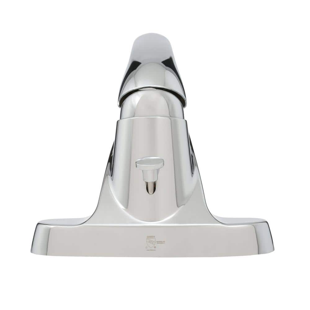 Aragon 4 in. Centerset Single-Handle Low-Arc Bathroom Faucet in Polished Chrome