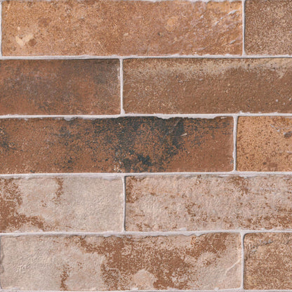 Brickstone Red Porcelain Tile