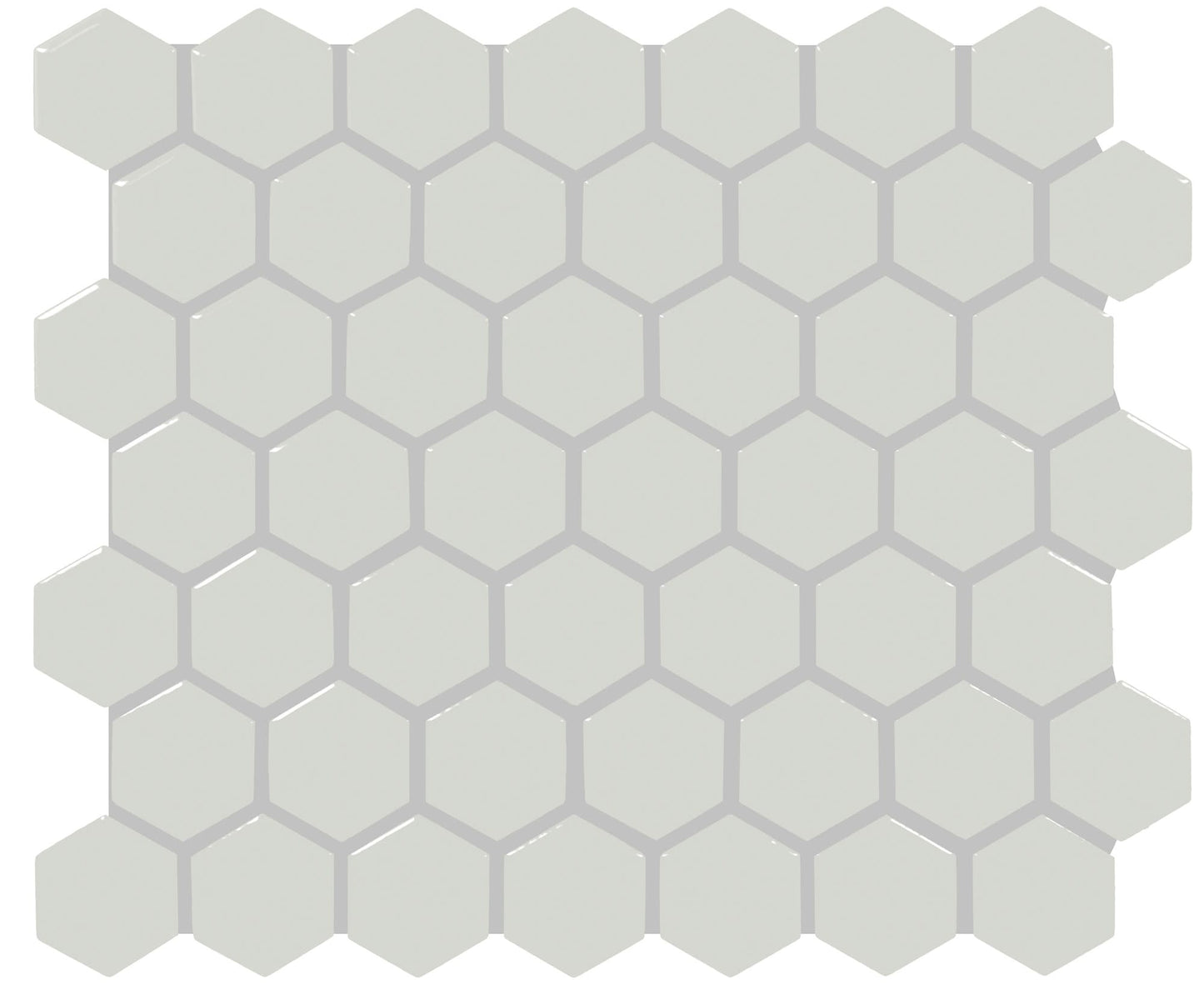 Color Story Mosaics Balance Hexagon 1.5X1.5 Glossy