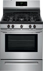 30 Inch Freestanding Gas Range with 5 Sealed Burners, 5 Cu. Ft