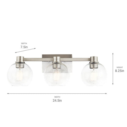 Harmony 3 Light 24-1/2" Wide Bathroom Vanity Light