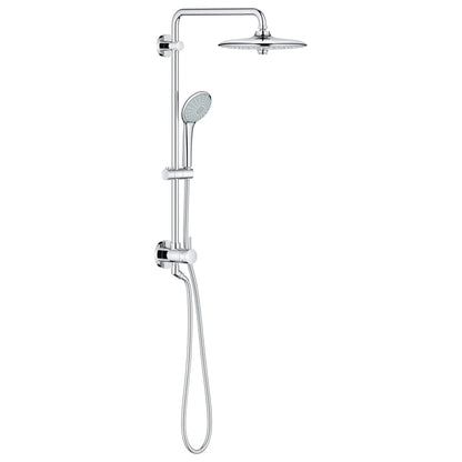Retro-Fit 2.5 GPM Shower System with Multi Function Shower Head, Slide Bar, Single Function Hand Shower, and 17-11/16" Swivel Shower Arm