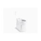 Corbelle® Toilet Bowl, Floor Mount, 12 in Rough, Elongated, White