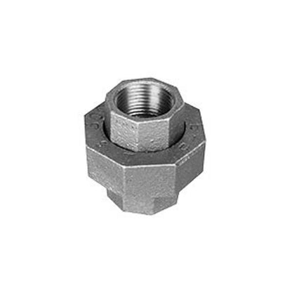 Union, 4 in, FNPT, 150 lb, Malleable Iron, Galvanized, Domestic