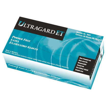 BOX OF 50, L, Dark Blue, 13.2 Mil Powder-Free Latex Disposable Gloves