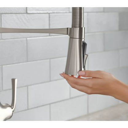 Graze 1.5 GPM Single Hole Pre-Rinse Pull Down Kitchen Faucet