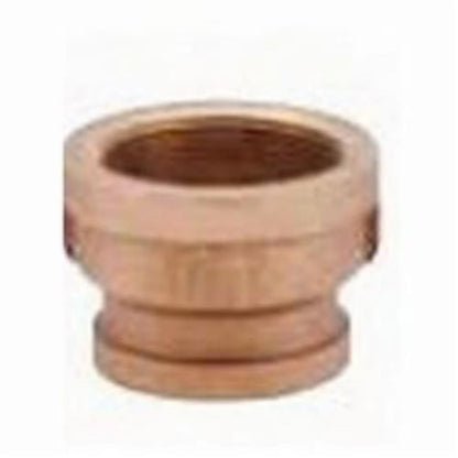 Reducer Coupling, 3 x 2-1/2 in, FNPT, Lead Free Brass, Rough Brass