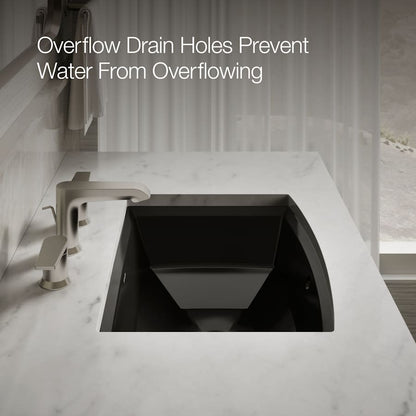 Archer 19-7/8" Undermount Bathroom Sink with Overflow