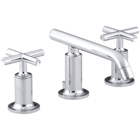 Purist 1.2 GPM Widespread Bathroom Faucet with Pop-Up Drain Assembly