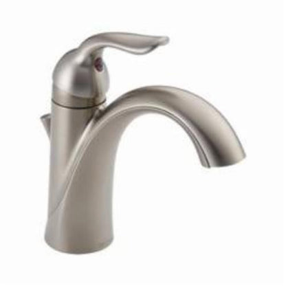 Lahara® Single Hole or Centerset Lavatory Faucet, ADA, 1 Handle, 1 or 3-Hole, 1.2 gpm, Stainless
