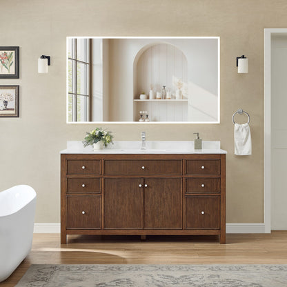Pendry Single Bathroom Vanity - 60W x 35H x 22D