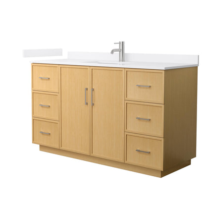 Elan Single Bathroom Vanity with Toe Kick - 60W x 35H x 22D