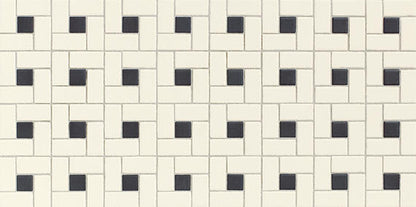 Keystones Biscuit/Black Dot Windmill 1X2 Matte