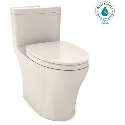 Aquia IV 0.9 / 1.28 GPF Dual Flush One Piece Elongated Chair Height Toilet with Push Button Flush - Seat Included