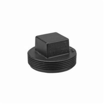 DWV Plug, 3-1/2 in, MNPT, ABS